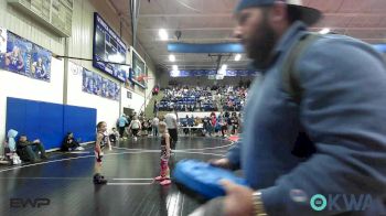 47-51 lbs Rr Rnd 5 - Charlotte Remus, Barnsdall Youth Wrestling vs Reagan Garland, Berryhill Wrestling Club