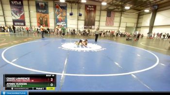88 lbs Rd# 7- 10:45am Saturday Final Pool - Chase Lawrence, Minnesota Funky Singlets vs Ayden Hudson, Westshore D.S