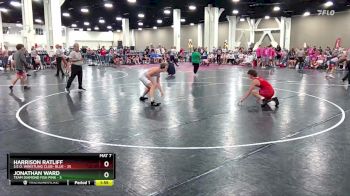 144 lbs Champ Round 1 (16 Team) - Jonathan Ward, Team Diamond Fish Pink vs Harrison Ratliff, S.E.O. Wrestling Club- Blue