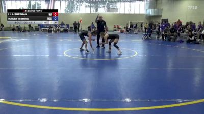117 lbs Round 1 - Hailey Medina, Iowa Western Community College vs Lila Sheehan, Waldorf University