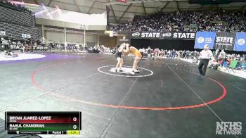 1A 220 lbs Quarterfinal - Rahul Chandran, Blaine vs Bryan Juarez-Lopez, Omak