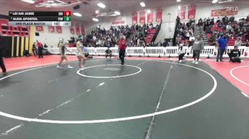 125 lbs 3rd Place Match - Aleia Apostol, Poway vs Lei`ani Jaime, San Dimas