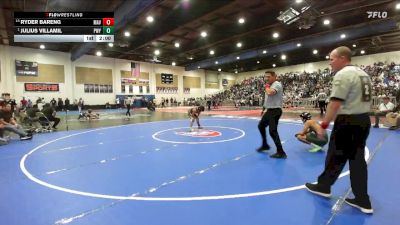 106 Boys Champ. Round 2 - Julius Villamil, Poway vs Ryder Bareng, Mar Vista