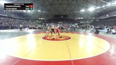 Boys 3A 150 lbs Cons. Round 2 - Dawson McDaniel, Stanwood vs Jacob Ramos, Edmonds-Woodway