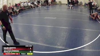 150 lbs Semis & 1st Wrestleback (8 Team) - Braxton Emerson, Team Rogue vs Kaleb Griffith, Nebraska Red