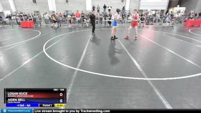 138 lbs Cons. Round 4 - Logan Kuck, Ringers Wrestling Club vs Aiden Bell, Team Nazar