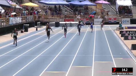 Youth Boys' 4x400m Relay, Semi-Finals 1 - Age 13-14