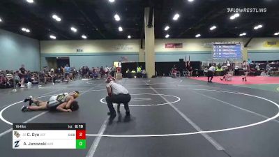 184 lbs Consi Of 32 #2 - Chase Dye, Central Florida vs Anthony Janowski, Akron