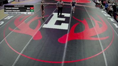 Champ. Round 1 - Gentry Poulsen, Elkhorn Valley Girls vs Rylan Custard, Southwest Girls