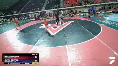 105 lbs Placement Matches (16 Team) - Bailee Wagner, Washington 2 vs Olivia Griffin, Washington 3