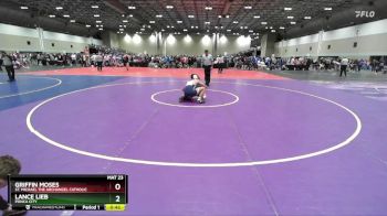 165 lbs Cons. Round 2 - Griffin Moses, St. Michael The Archangel Catholic vs Lance Lieb, Ponca City