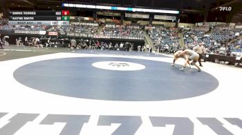 190 lbs Cons. Round 3 - Kayne Smith, Bonner Springs HS vs Emrik Torres, Newton HS