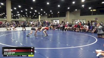 126 lbs 2nd Wrestleback (32 Team) - Aiden Sumner, Refinery WC vs Kye Karcher, BRAWL Black