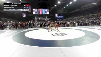 135 lbs Champ. Rd Of 128 - Heaven A Guevara, NM vs Milly Hughes, GA