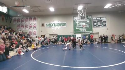 32 lbs Round 2 - Levi Bangs, Hampton Dumont vs Jayce Van Gundy, USA Mat Club