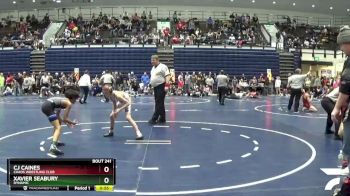 85 lbs Quarterfinal - Xavier Seabury, Dynamic vs Cj Caines, Chaos Wrestling Club