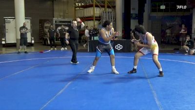 225 lbs 5th Place Match - Dontaye TwoBulls, Grand Forks Gladiators vs Haiman Odah, Thoroughbred Wrestling Academy