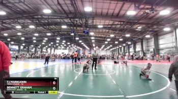 76 lbs Rd# 9- 2:15pm Saturday Final Pool - Bennett Graham, Kentucky Jokers vs TJ Markijohn, Terps Xtreme