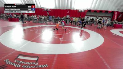 132 lbs Cons. Rd Of 32 - Jaxson Port, Big Game Wrestling Club vs Pierce Bultmann, Patton Trained
