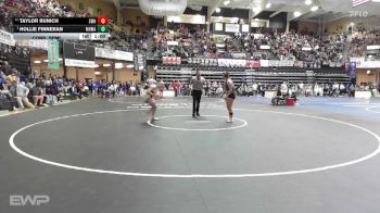 140 lbs Cons. Semi - Hollie Finneran, Atchison-Maur Hill-Mount Academy vs Taylor Runich, St. Marys HS