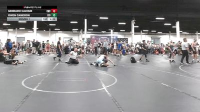 100 lbs Round 1 - Gennaro Calvani, Cavalier Wrestling Club vs Owen Cameron, Exodus