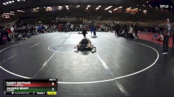 138 lbs Semifinal - Danny Krutules, Central (Carroll) vs Maximus Brady, Mariner