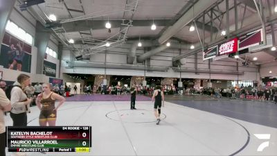 126 lbs Cons. Round 3 - Katelyn Bachelot, Southern Style Wrestling Club vs Mauricio Villarroel, Empire Wrestling Club