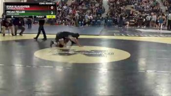 113 lbs Cons. Round 2 - Micah Feller, Shadow Ridge vs Evan Slaughter, Cimarron-Memorial