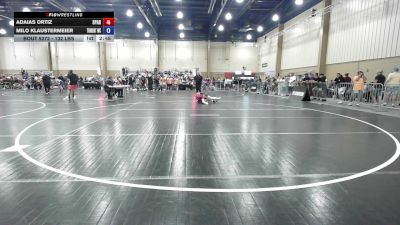 132 lbs Quarterfinal - Adaias Ortiz, Spartan RTC @LHP vs Milo Klaustermeier, Trident Wrestling Club