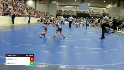 80 lbs Consi Of 8 #2 - Luke Taylor, Junior MatDogs Wrestling vs Joseph Katz, Georgia