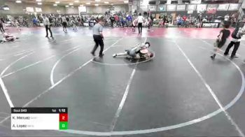 70 lbs Rr Rnd 4 - Kyle Menuez, Chaparral WC vs Andres Lopez, NM Gold