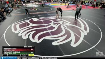 Cons. Round 2 - Almarwa Alkhalil, Omaha Central Girls vs Addisyn Gates, Grand Island Girls