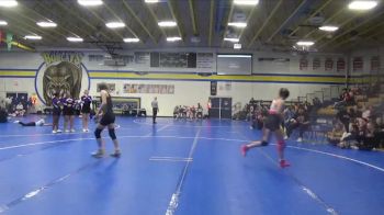 135 lbs Round 3 (8 Team) - Ceanna White, BCLUW-SH vs Maddi Fox, North Metro