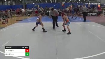 53 lbs Consolation - Mason Turner, St. Louis Warriors vs Brodie Hill, Pomona Elite