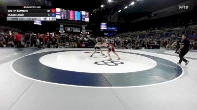 144 lbs Cons. Rd Of 32 - Justin Somers, NY vs Isaac Lowe, FL