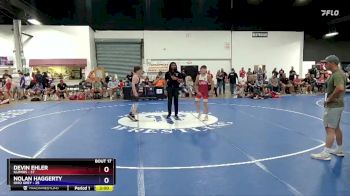 125 lbs Semis & 3rd Wb (16 Team) - Devin Ehler, Illinois vs Nolan Haggerty, Ohio Grey