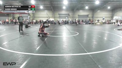 108 lbs Round Of 16 - Jarron Beltran Jr., Valiant Prep vs Kaden Sergio, Sebolt Wrestling Academy