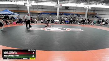 50 lbs Semifinal - Elias Echevarria, Middleton Wrestling Club vs Abel Pedraza, Suples Wrestling Club