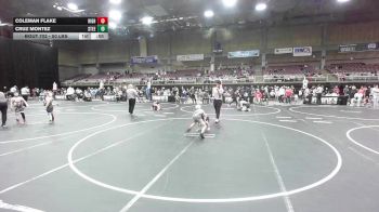 50 lbs Rr Rnd 1 - Coleman Flake, High Elevation vs Cruz Montez, Steel City Reloaded WC