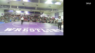 Boys 115 lbs Champ. Round 1 - Jason Wood, Los Molinos Boys vs Morgan Stevens, Shasta Boys