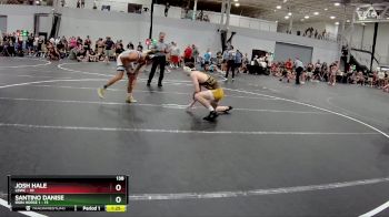 138 lbs Round 1 (8 Team) - Santino Danise, Iron Horse 1 vs Josh Hale, LBWC