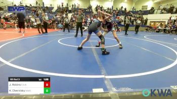 92 lbs Rr Rnd 3 - Jai Robins, R.A.W. vs Keaton Chernisky, Broken Arrow Wrestling Club