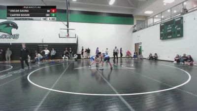 120 lbs Quarterfinal - Carter Booze, UWC vs Oscar Gauna, Beaver Wrestling