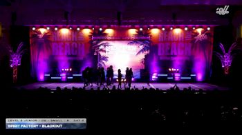 Spirit Factory - Blackout [2026 L2 Junior - D2 - Small - B Day 2] 2026 ACDA Reach the Beach All Star Grand Nationals - DII