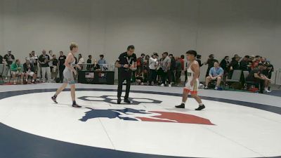 55 kg Champ. Rd Of 32 - Kody Tanimoto, Bison Wrestling Club vs Makana Tieri, Merritt Island High School Wrestling