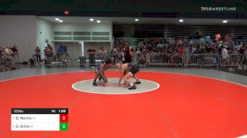 Match - Dustin Norris, Oh vs Garrett Grice, Ne