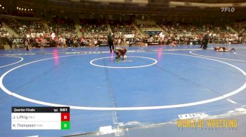 61 lbs Quarterfinal - Jaxon Liffrig, MN Elite vs Kal Thompson, Purler Wrestling, Inc