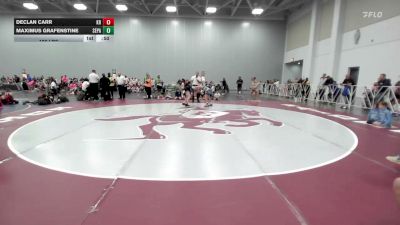 120 lbs Rr Rnd 1 - Declan Carr, Kraken - EL vs Maximus Grafenstine, SEPA BLUE - EL