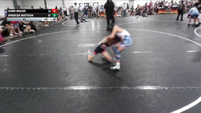 67 lbs Round 3 (6 Team) - Spencer Mattson, MF vs Jamie Bigler, Carolina Reapers