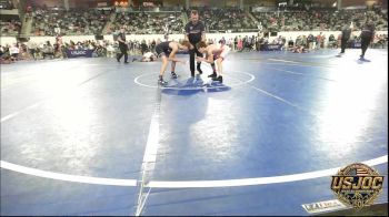 112 lbs Consi Of 16 #2 - Beckem Lopez, Saints Youth Wrestling Club vs Ryken Kraft, Bridge Creek Youth Wrestling
